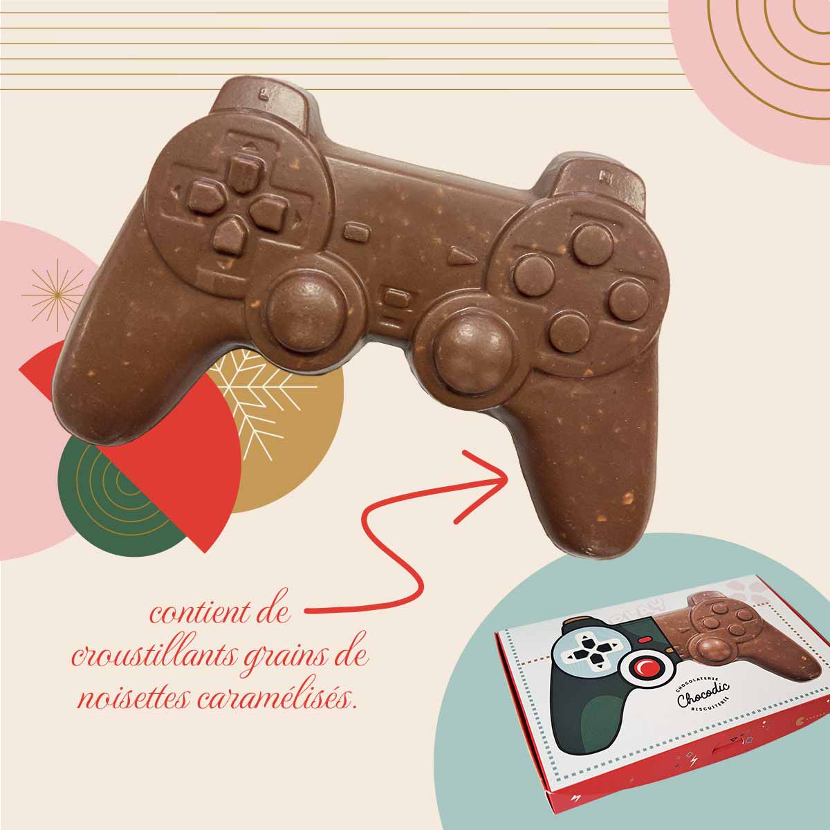 manette en chocolat