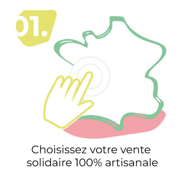 Etape 1 : choisir une vente 100% artisanale