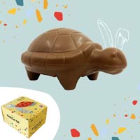 moulage tortue en chocolat lait