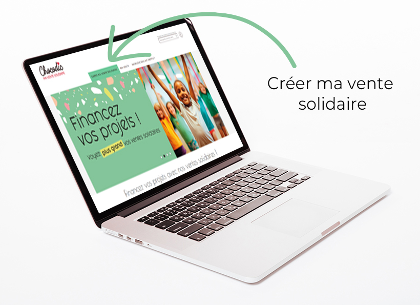 Inscrivez-vous à une vente solidaire